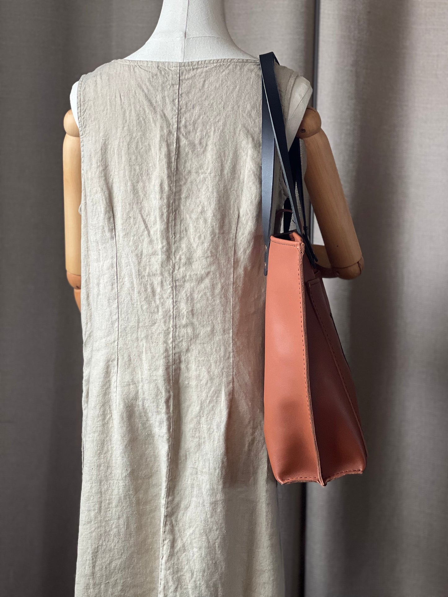 Handmade Engraved Leather Tote Bag