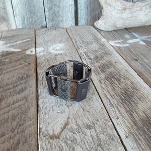 Handmade Brown Leather Bracelet - leatherbyanka