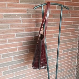 Handmade Burgundy Leather Tote Bag - leatherbyanka