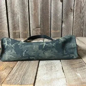 Camouflage Leather Tote Bag - leatherbyanka